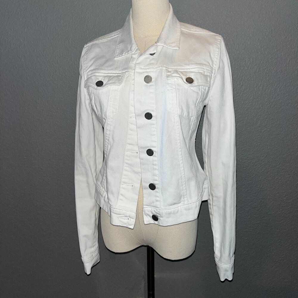 PAIGE White Jean Jacket